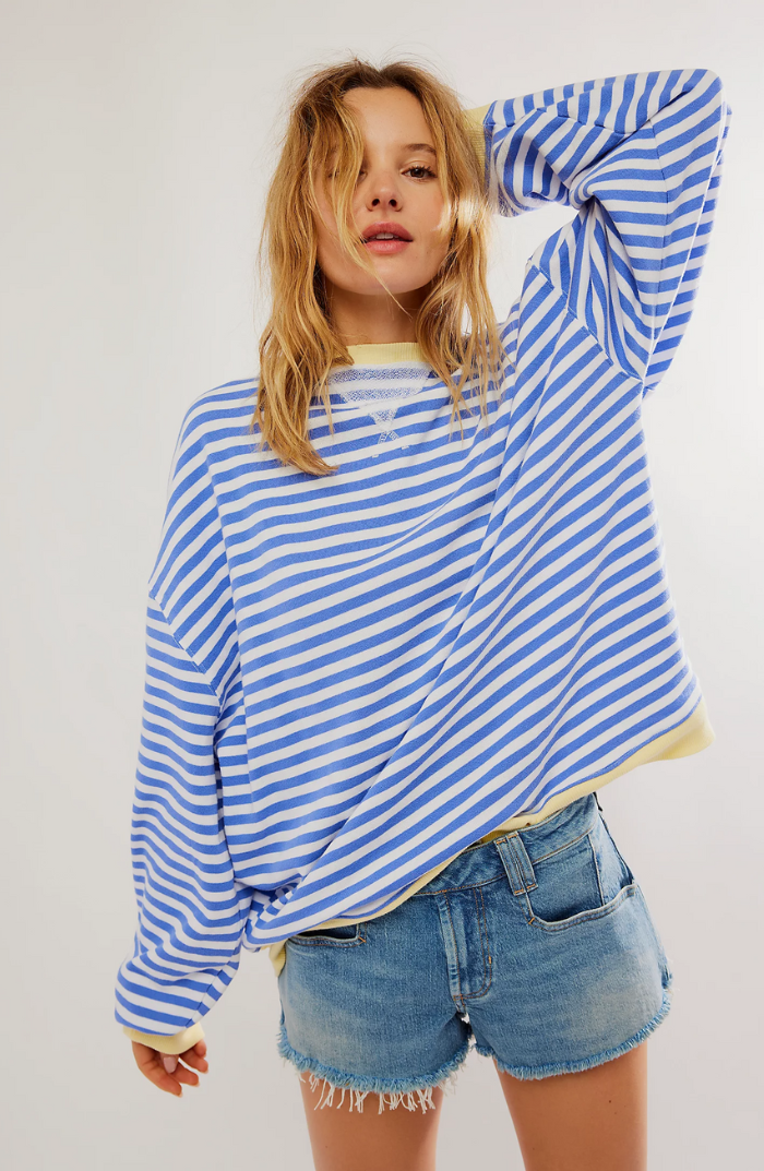 Ultra Soft Oversized Striped Sweater