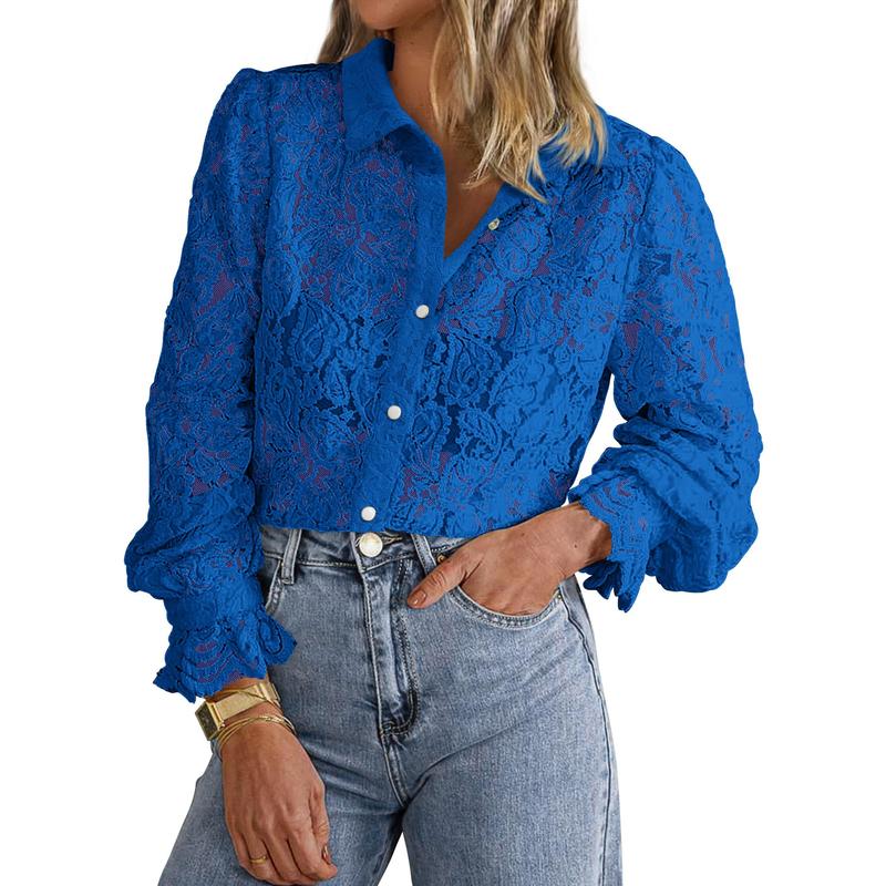 Romantic Soft Sleeve Blouse