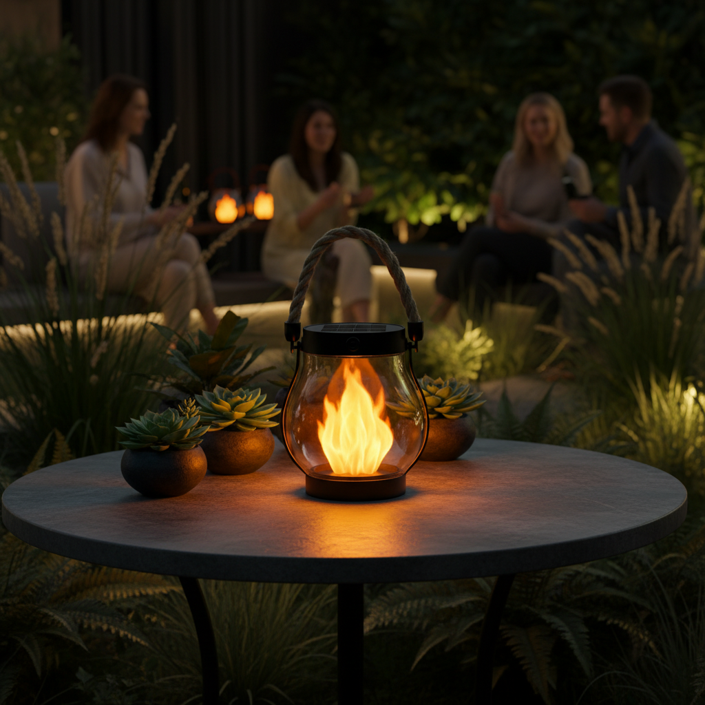 Solar Lantern Outdoor Lights