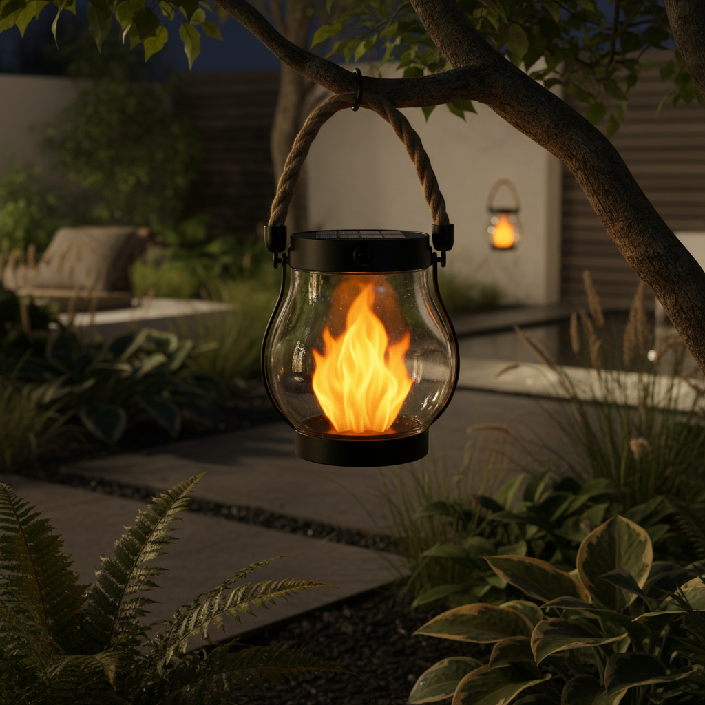 Solar Lantern Outdoor Lights