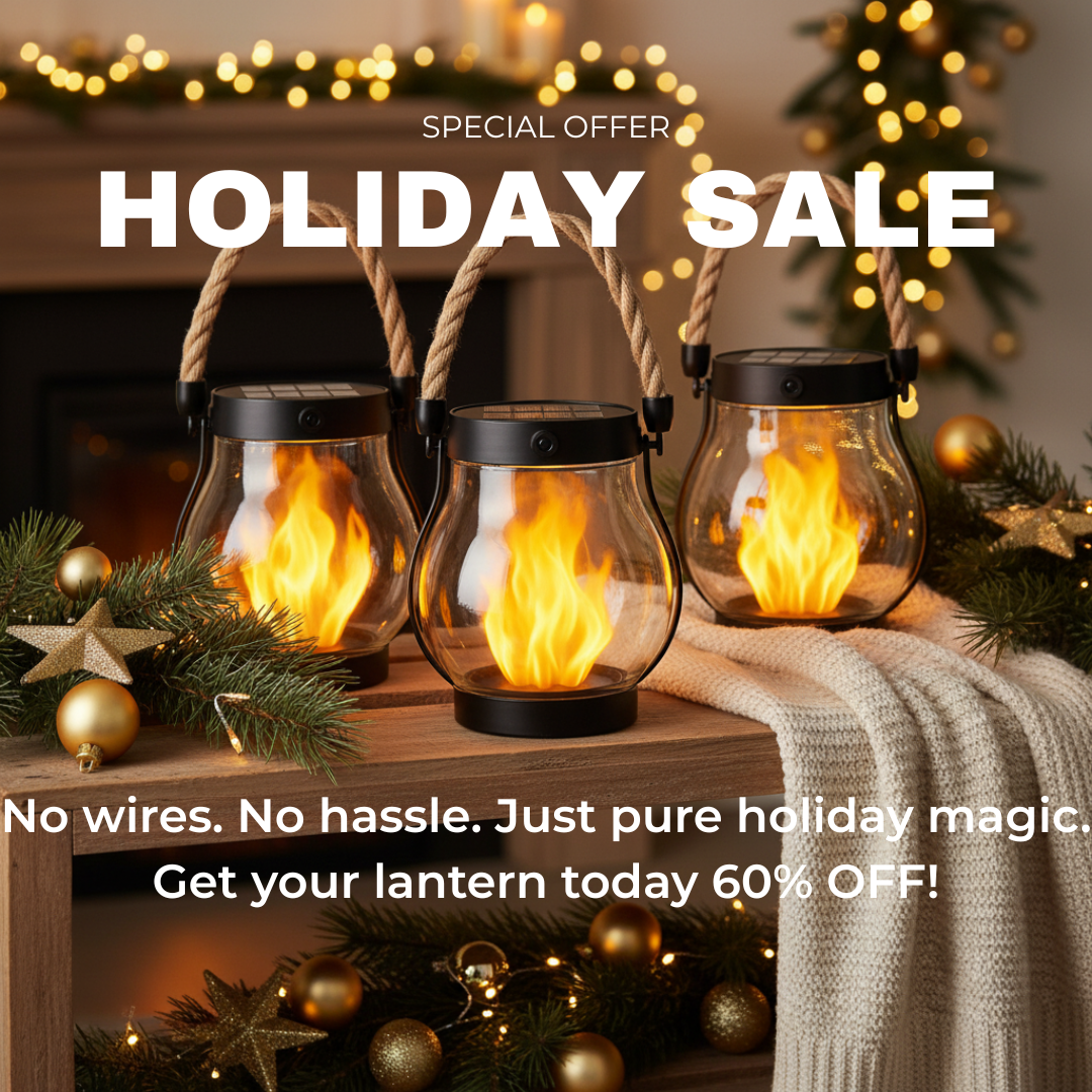 Solar Lantern Outdoor Lights