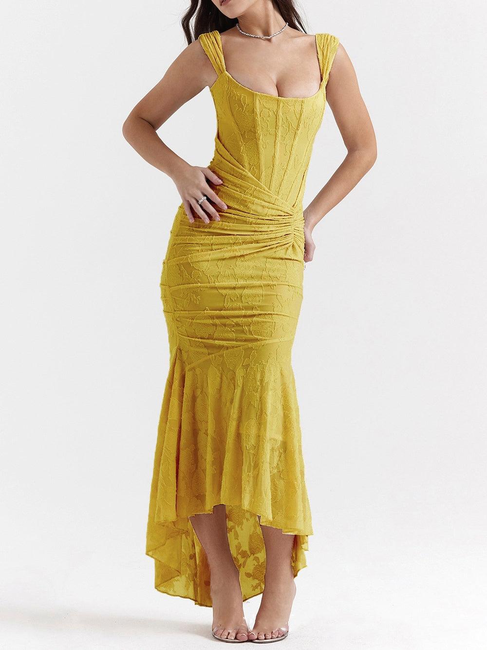 Summer Garden Floral Maxi Dress