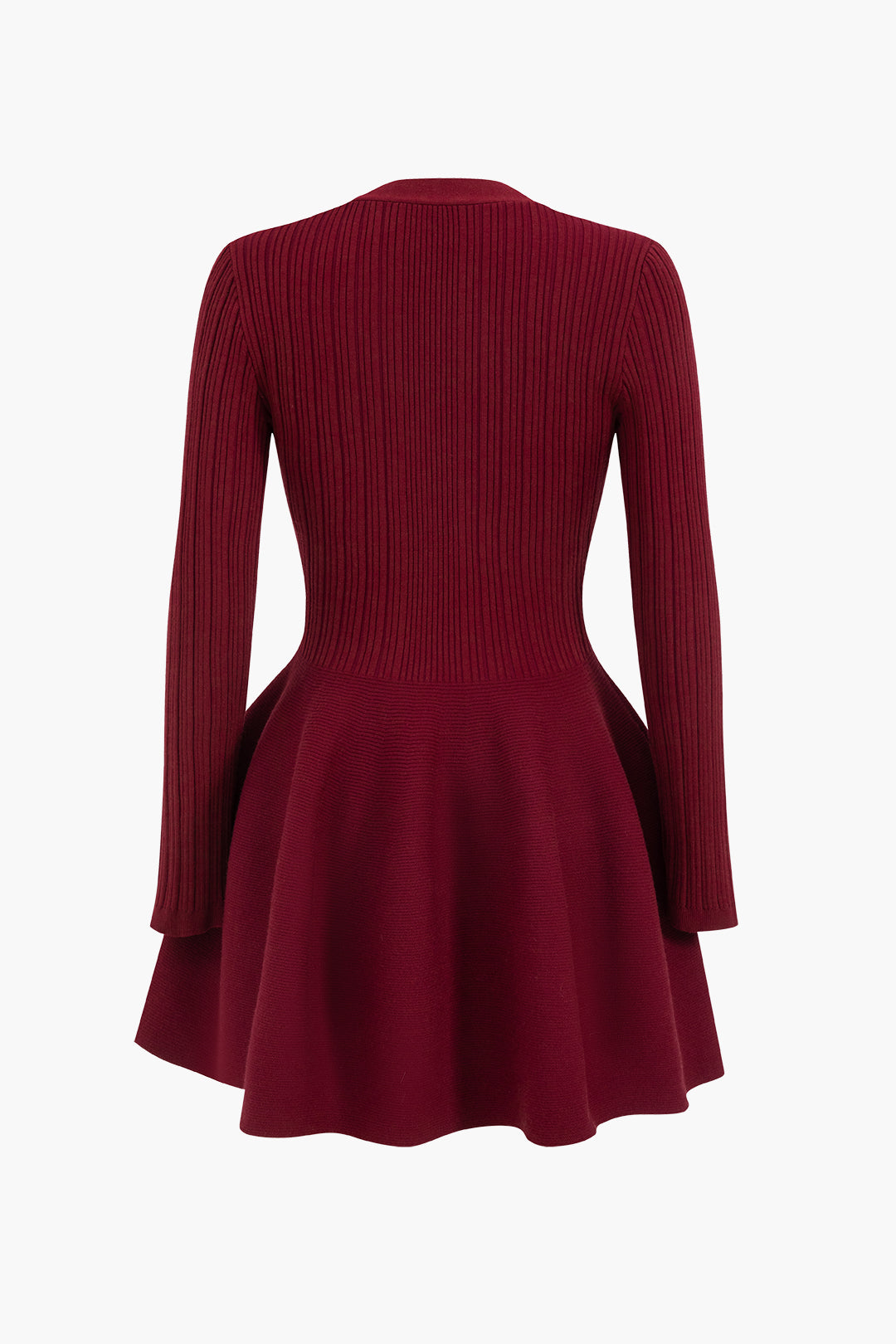 Soft Knit Sweater with Puff Hem