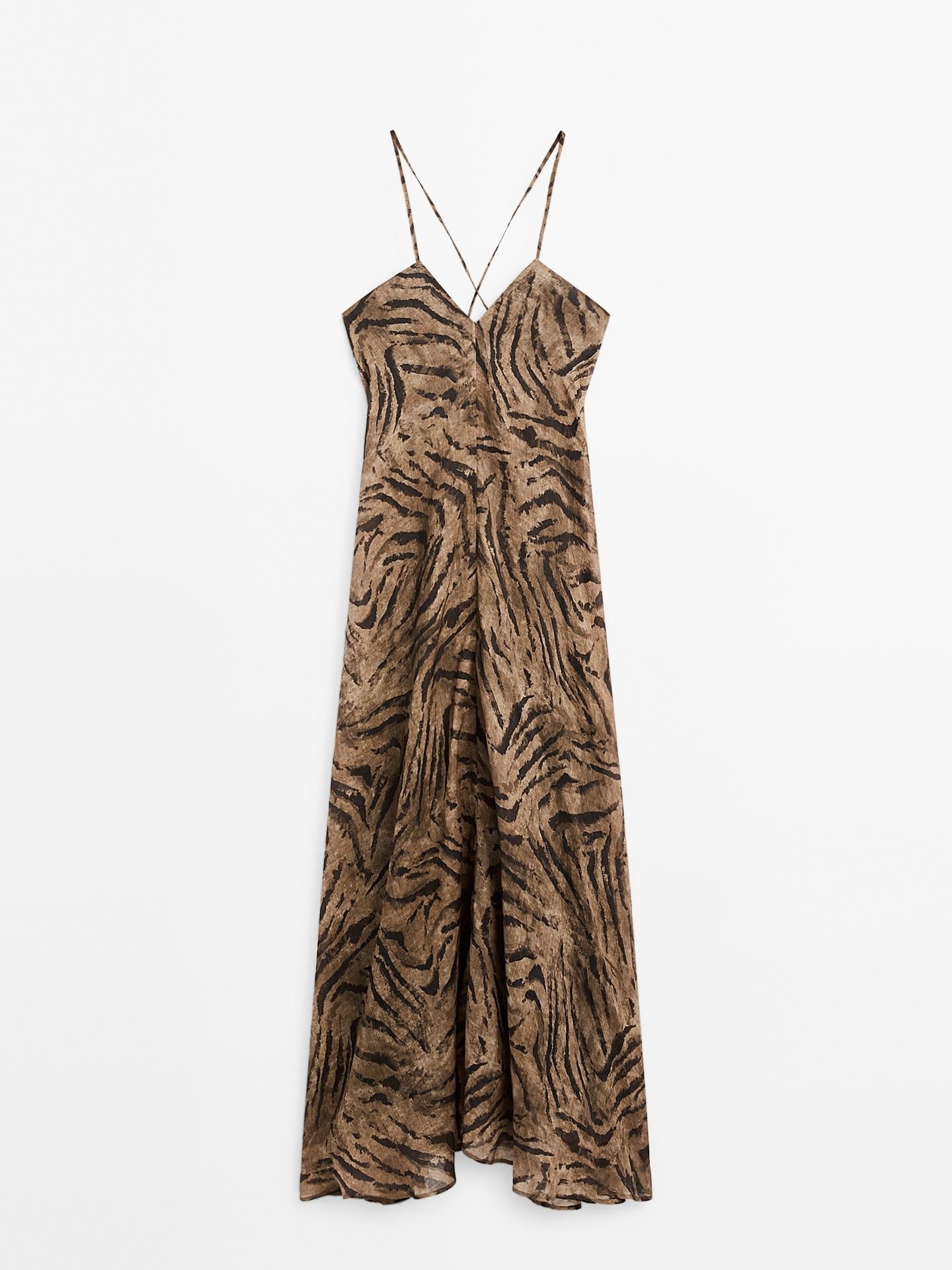 Aleya Earthy Goddess Maxi Dress