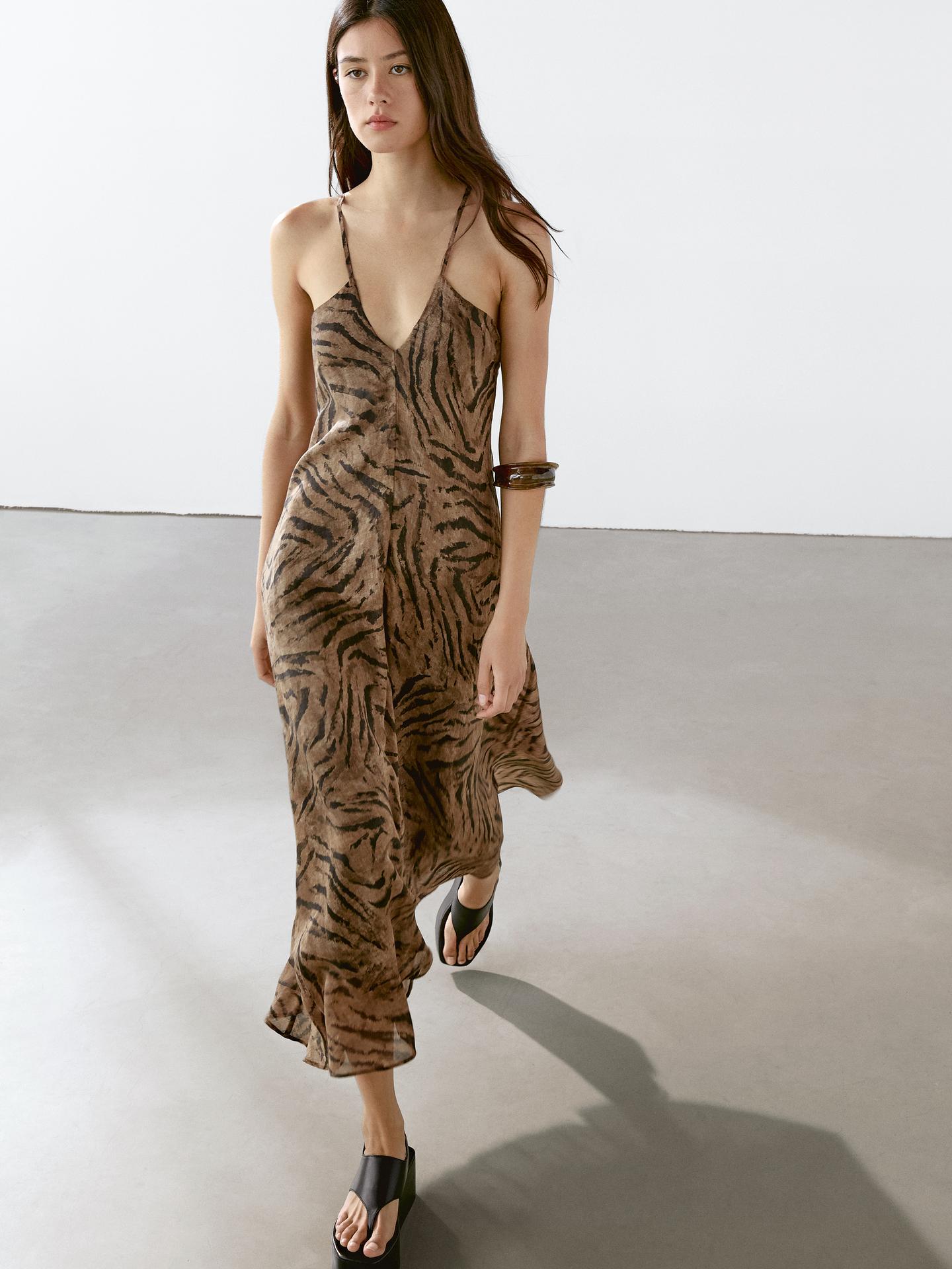 Aleya Earthy Goddess Maxi Dress