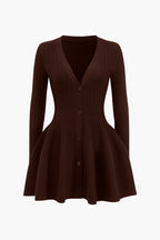 Soft Knit Sweater with Puff Hem