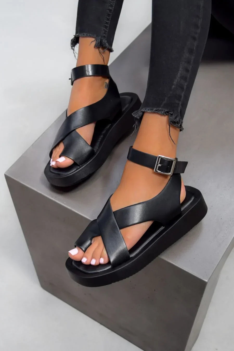 Arlene Strappy Gladiator Sandals
