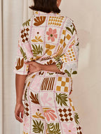 Chic Loose Fit Printed Blouse