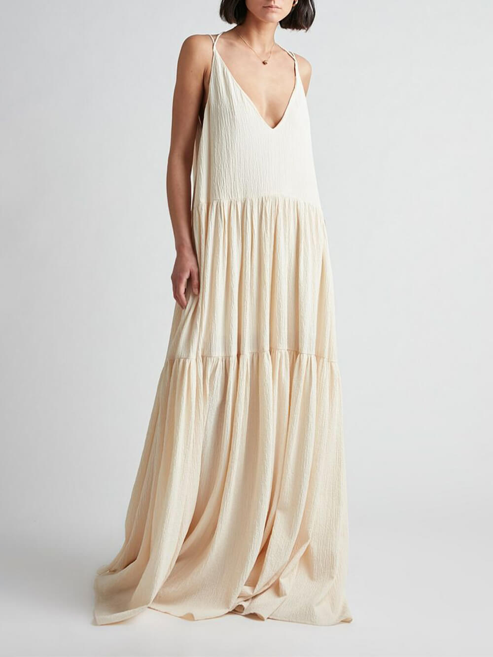 Aria Sea Breeze Summer Maxi Dress