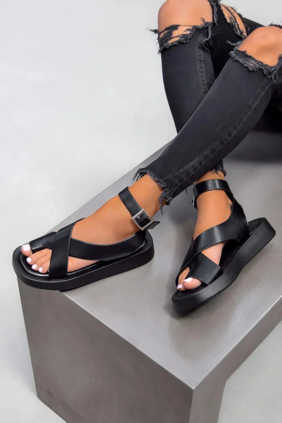 Arlene Strappy Gladiator Sandals