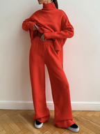 Cozy Turtleneck Sweater Pants Set