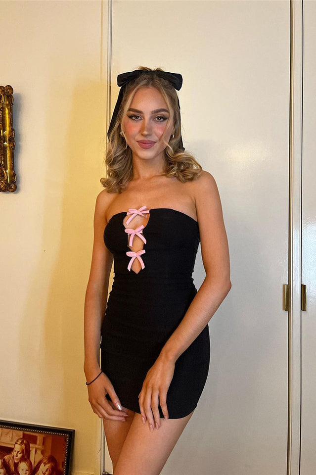 Novara Chic Cocktail Mini Dress