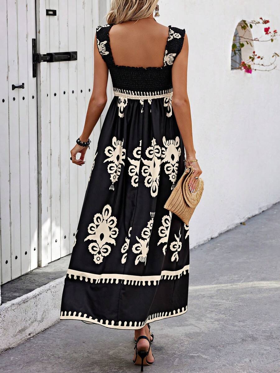 Flowy Boho Summer Maxi Dress