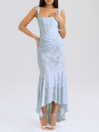 Summer Garden Floral Maxi Dress