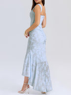 Summer Garden Floral Maxi Dress
