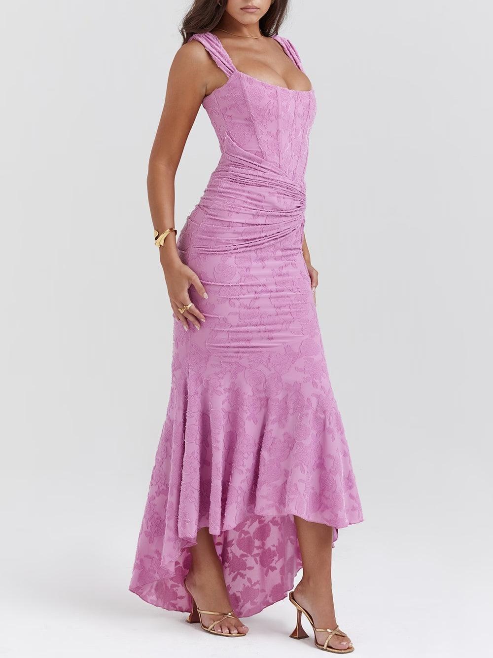 Summer Garden Floral Maxi Dress