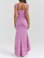 Summer Garden Floral Maxi Dress