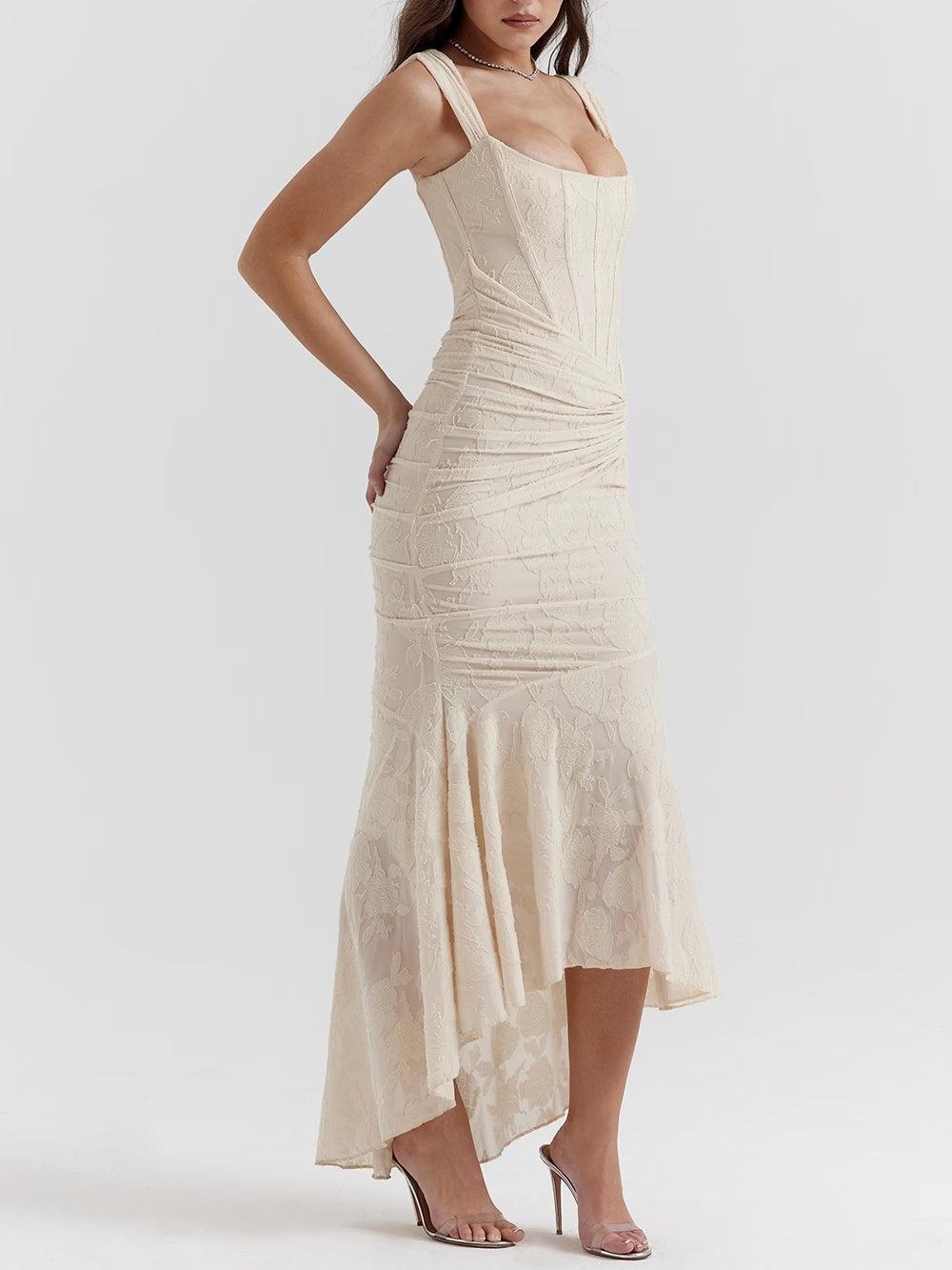 Summer Garden Floral Maxi Dress