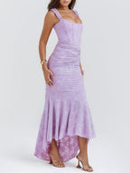 Summer Garden Floral Maxi Dress