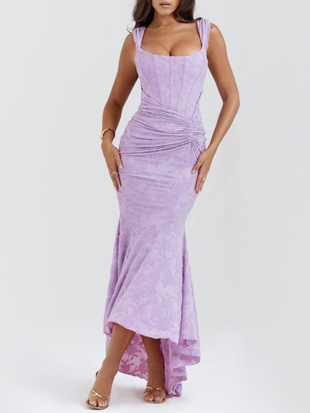 Summer Garden Floral Maxi Dress