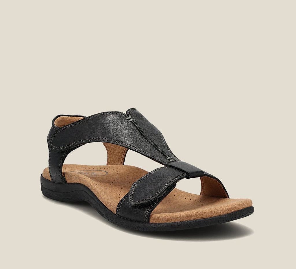 Giulia Comfy Leather Orthopedic Sandals