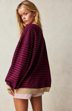 Ultra Soft Oversized Striped Sweater