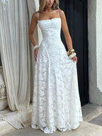 Luxe Textured Jacquard Maxi Dress