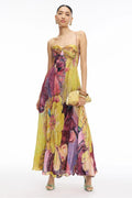 Island Breeze Multicolor Maxi Dress
