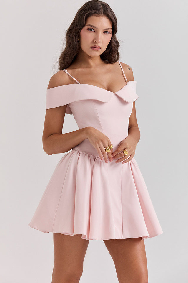 Chic Black Mini Cocktail Dress