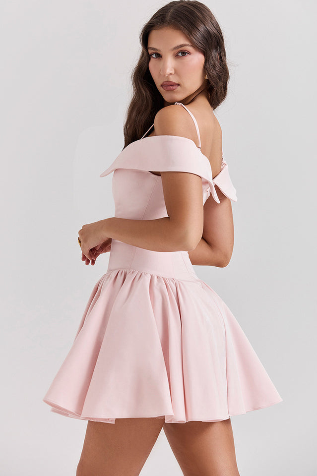 Chic Black Mini Cocktail Dress