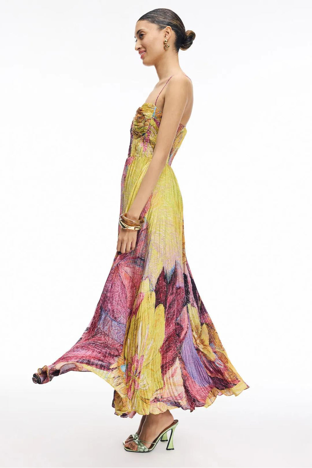 Island Breeze Multicolor Maxi Dress