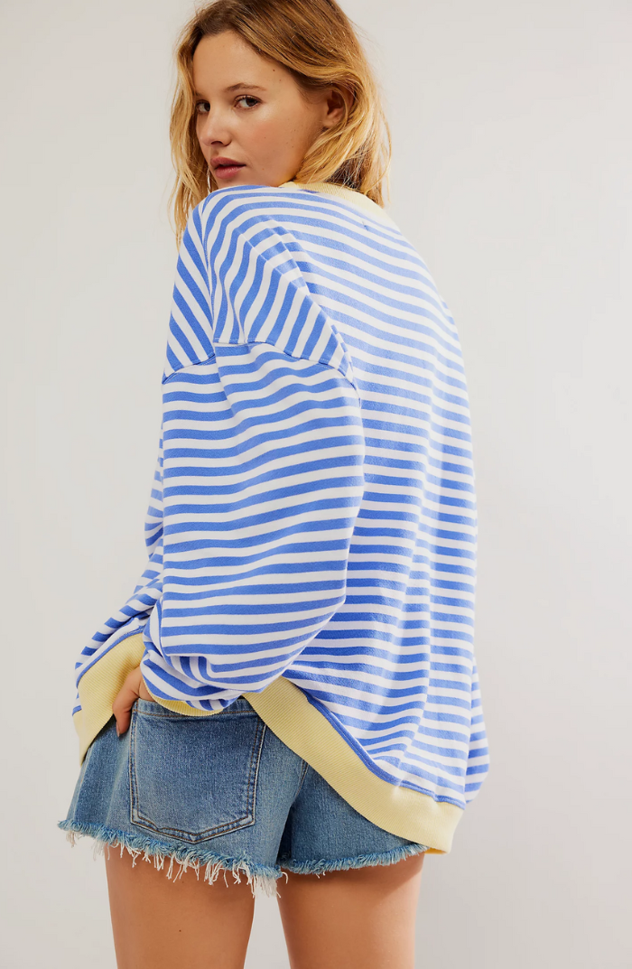 Ultra Soft Oversized Striped Sweater