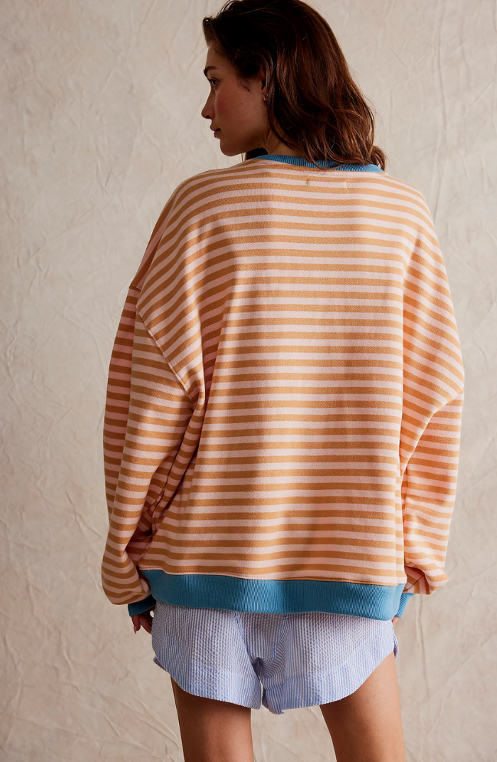 Ultra Soft Oversized Striped Sweater