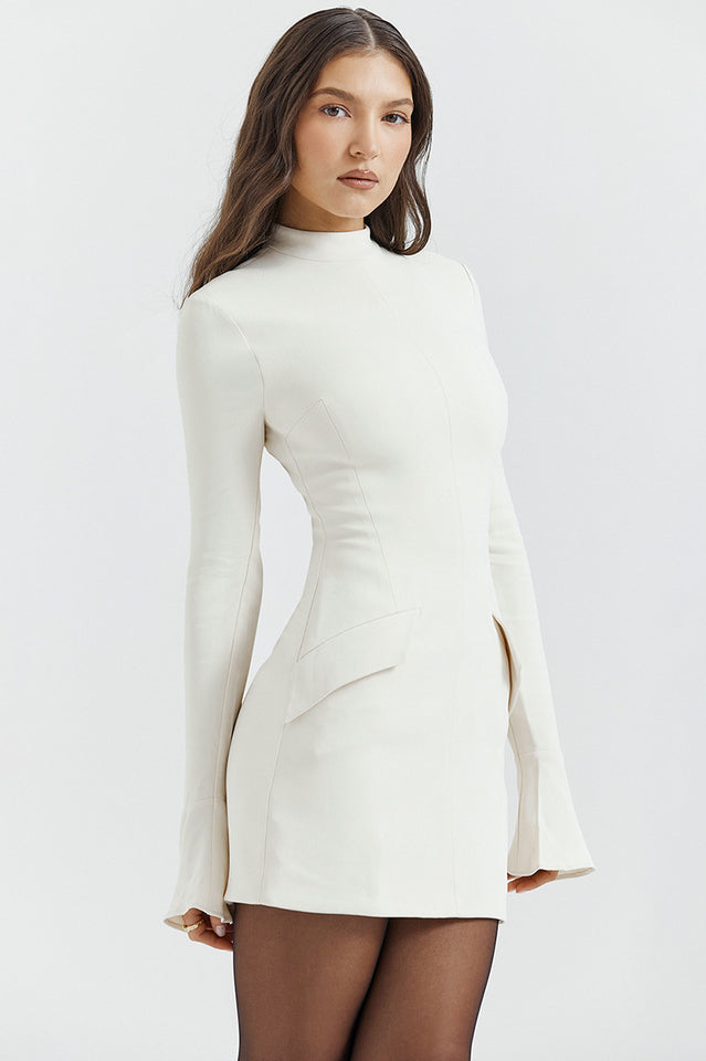 Chic Navy Mini Cocktail Dress