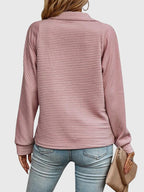 Chic Half-Zip Sweater by Molly