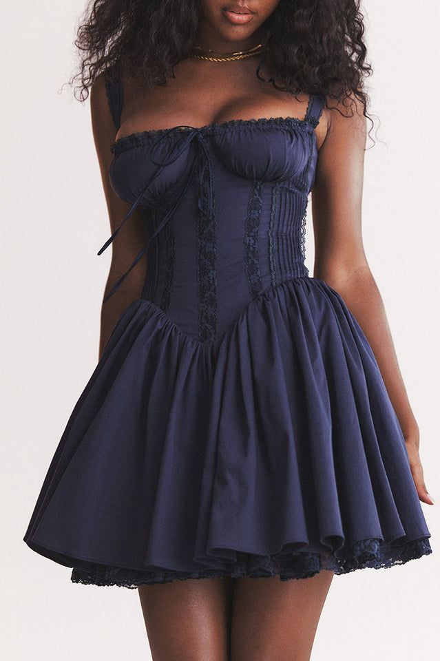 Sculpting Corset Mini Dress