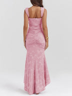 Summer Garden Floral Maxi Dress