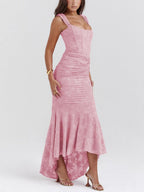 Summer Garden Floral Maxi Dress