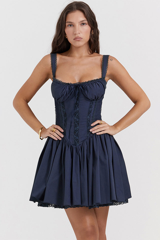 Sculpting Corset Mini Dress