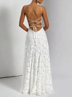 Luxe Textured Jacquard Maxi Dress