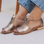 Valeska Premium Leather Strappy Sandals