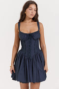 Sculpting Corset Mini Dress