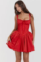 Sculpting Corset Mini Dress