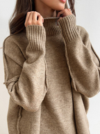 Cozy Turtleneck Sweater Pants Set