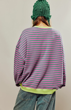 Ultra Soft Oversized Striped Sweater