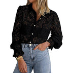 Romantic Soft Sleeve Blouse