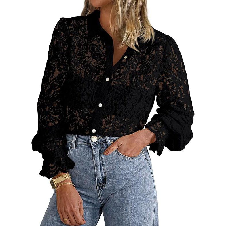 Romantic Soft Sleeve Blouse