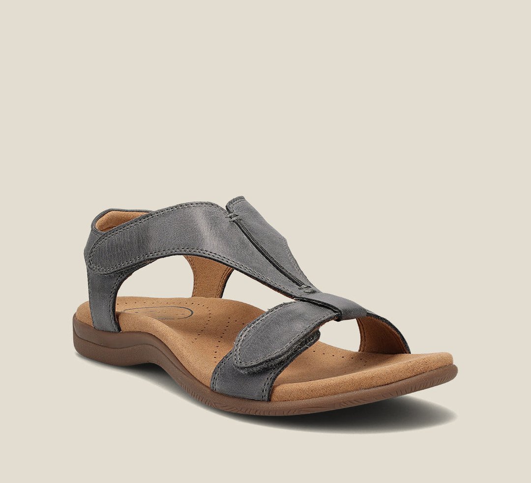 Giulia Comfy Leather Orthopedic Sandals
