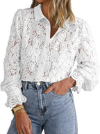 Romantic Soft Sleeve Blouse