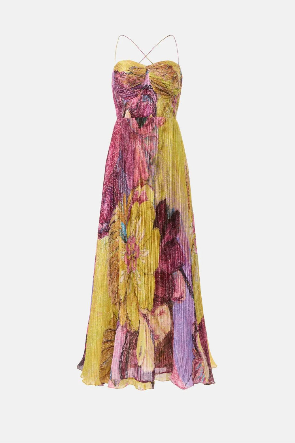 Island Breeze Multicolor Maxi Dress